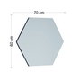Hanah Home Espejo Hexagonal Zeo - Black